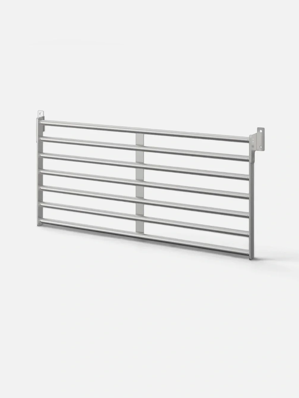 IKEA Kungsfors Stainless Steel Kitchen Wall Storage Grid & Kungsfors Wall Hooks